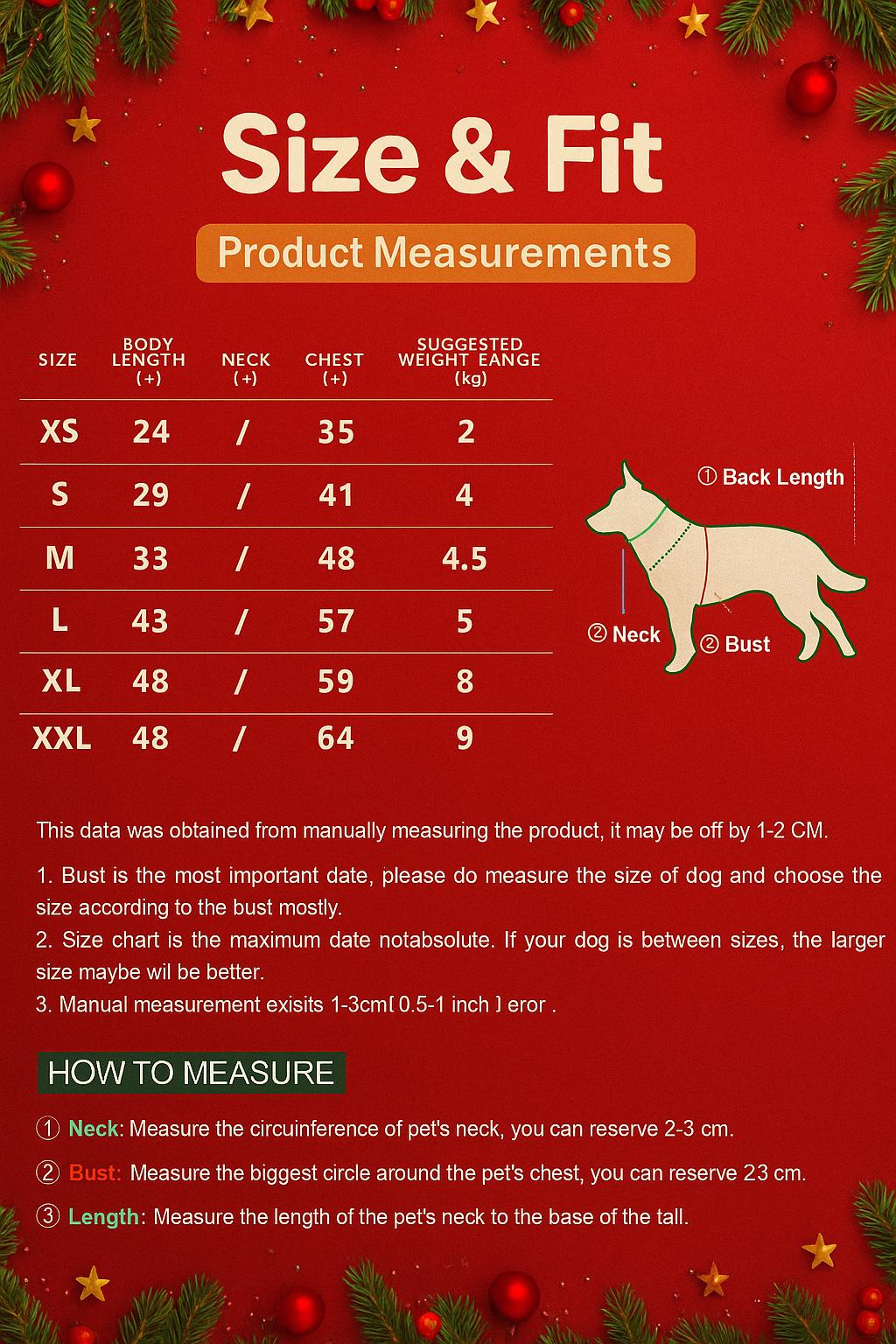 Christmas Pet Hoodie: Festive Dog & Cat Holiday Outfit