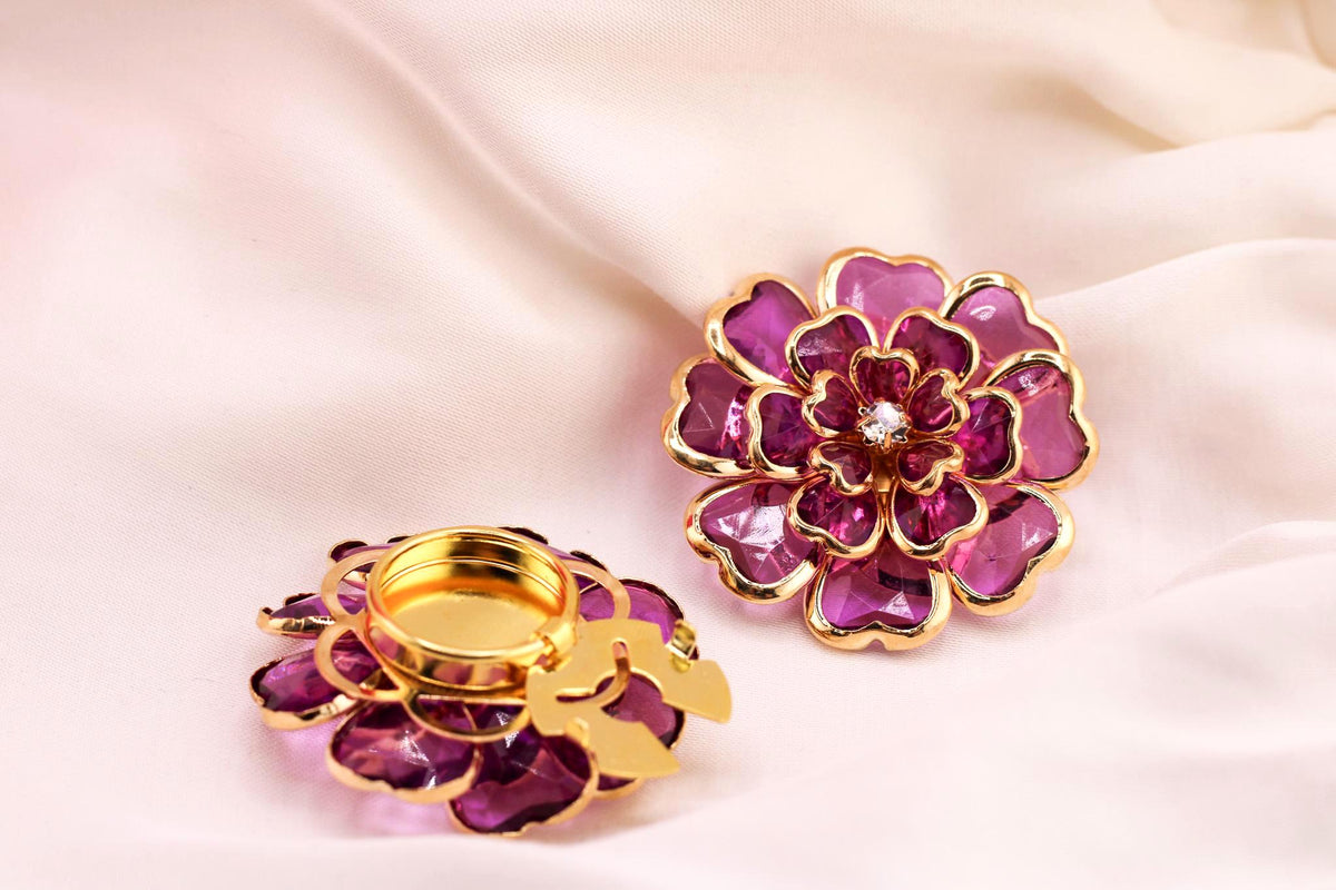 Luxury Crystal Floral Button Covers /Chic Shirt Cuff Accents for Women/ Elegant Button Cover Cufflinks/Stylish Shirt Accessories Gift